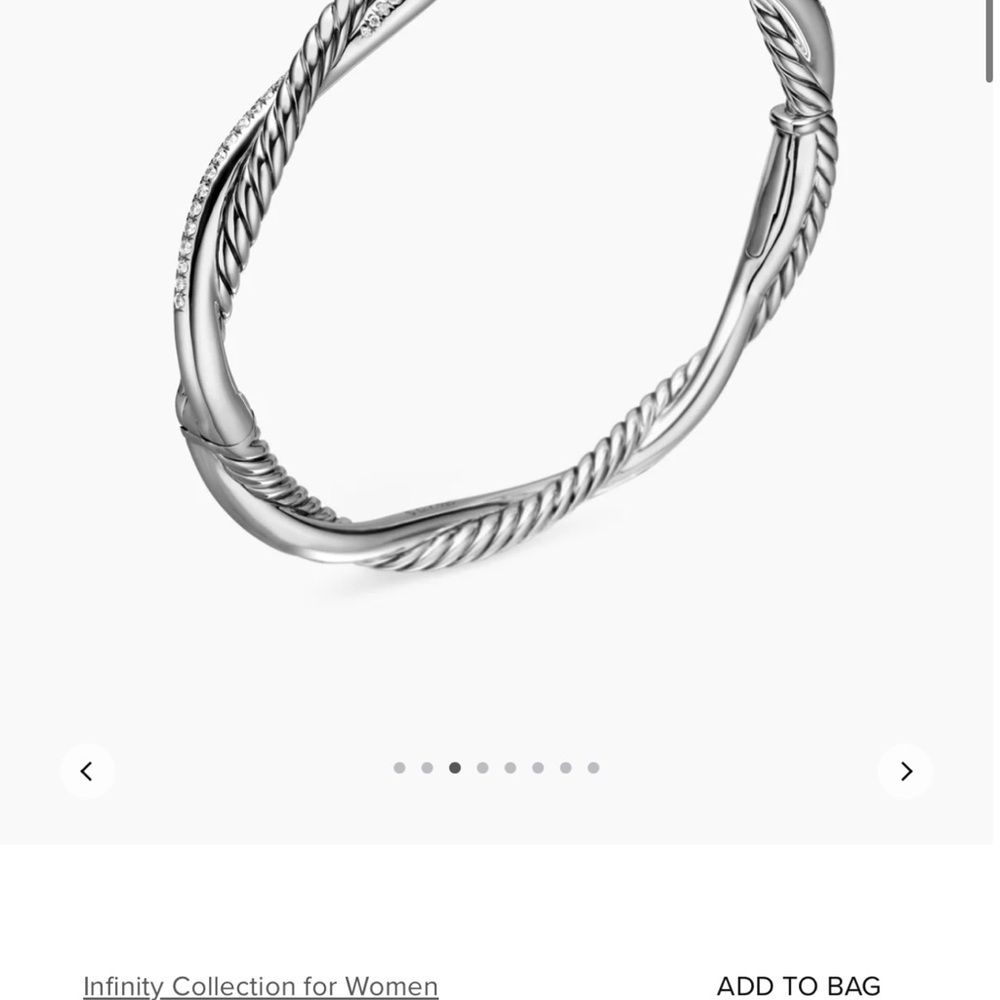 Petite Infinity Bracelet - Picture 8 of 9